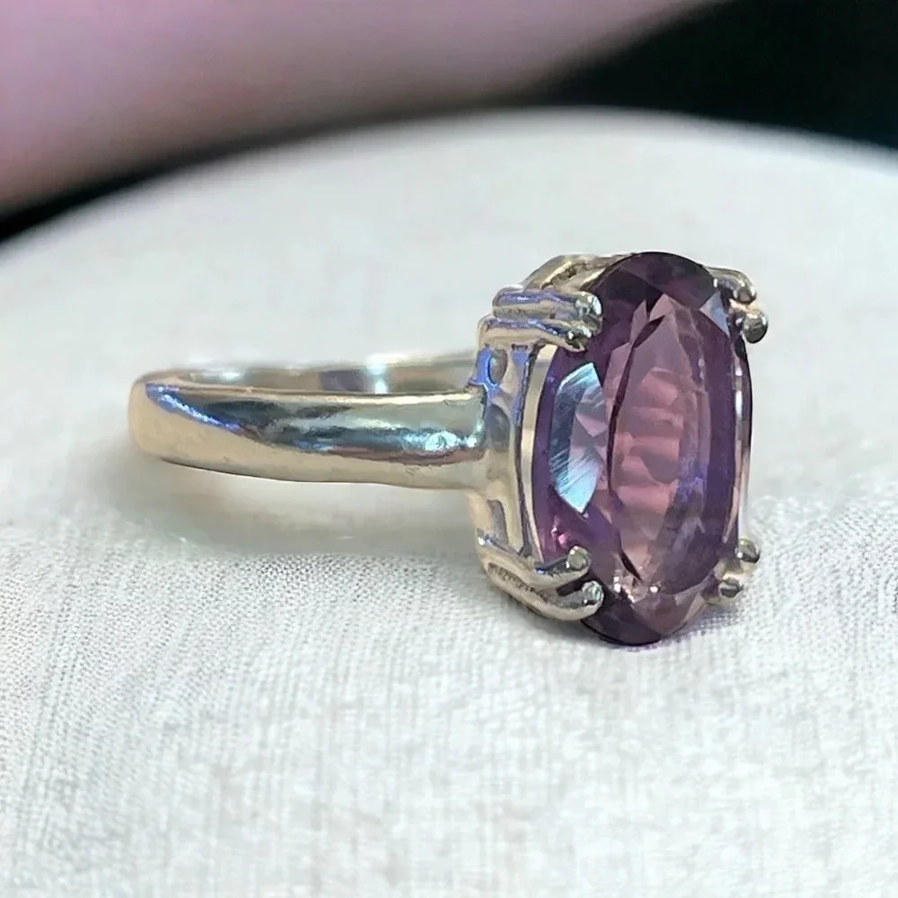 💜Amethyst💜Sterling💜Silver💜Ring (7)